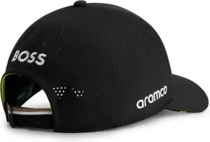 Gorra Fernando Alonso Aston Martin F1 Ed Negra