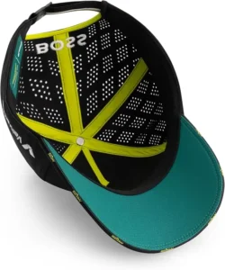 Gorra Fernando Alonso Aston Martin F1 Ed Negra