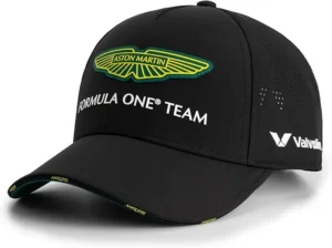 Gorra Fernando Alonso Aston Martin F1 Ed Negra