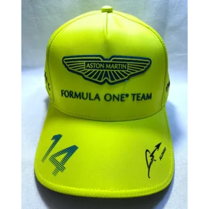 GORRA FERNANDO ALONSO OFICIAL 2025 AMARILLA 1