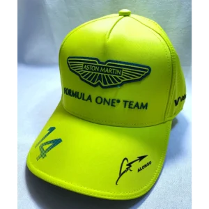GORRA FERNANDO ALONSO OFICIAL 2025 AMARILLA 2