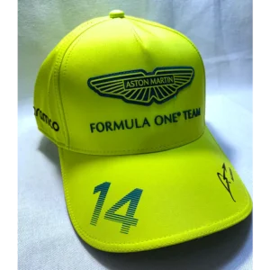 GORRA FERNANDO ALONSO OFICIAL 2025 AMARILLA 3