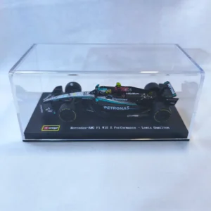 MERCEDES W15 NEGRO GRIS HAMILTON 1