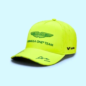 GORRA ASTON MARTIN AMARILLA 2