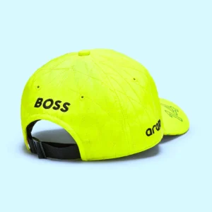 GORRA ASTON MARTIN AMARILLA 3