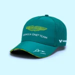 GORRA ASTON MARTIN VERDE 2024 2