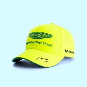 GORRA FERNANDO ALONSO OFICIAL 2025 AMARILLA 2