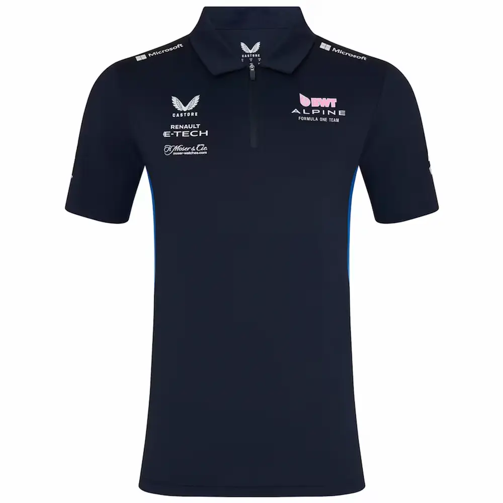 Polo Alpine F1 Team 2025 Azul marino 2