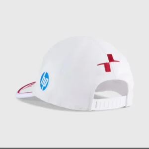 Gorra Charles Leclerc Ferrari F1 Blanca 2025