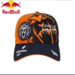 Gorra Max Verstappen Redbull León Naranja 2025