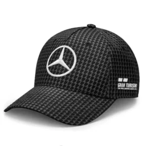 Gorra Lewis Hamilton Mercedes F1 Negra 2024